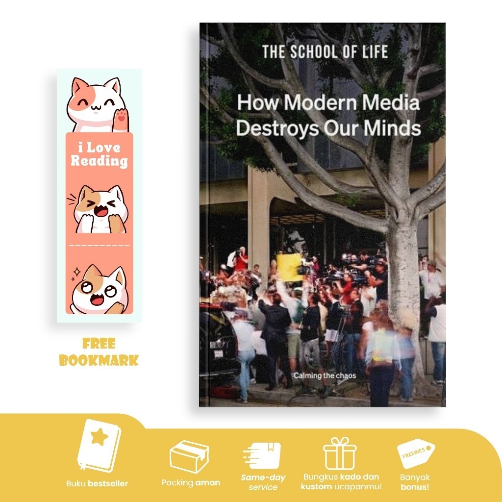 How Modern Media Destroys Our Minds by The School of Life (English/Indonesia)