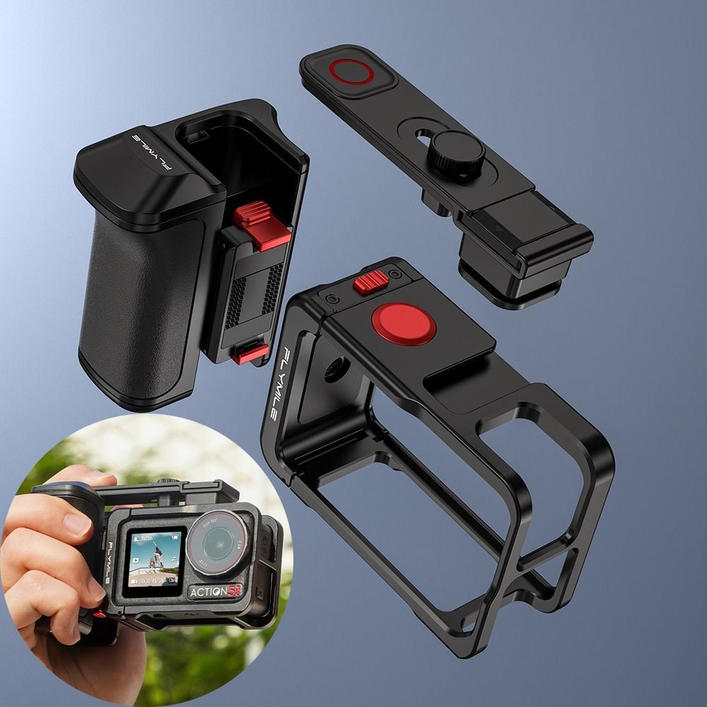 Quick Release Xplorer Grip Kit Handle Plastic Handle Metal Frame Street Grip Holder Frame for DJI Os