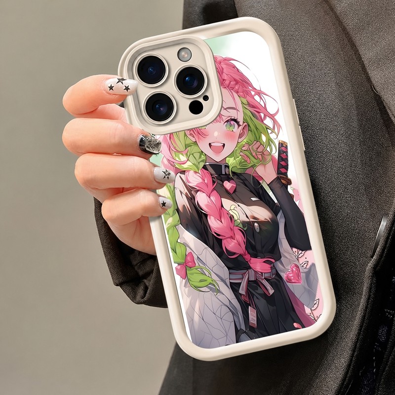 Casing Cocok Anime Karakter Perempuan Cantik Untuk OPPO A38 A78 A15-17 A3S A9 A53-58 A7 A74 A36 F17 