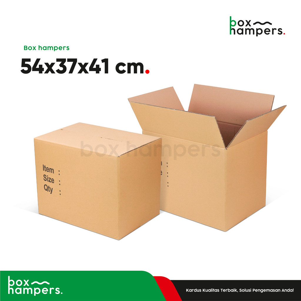 Box 54X37X41 Kardus/Packing/kemasan/tinggi41