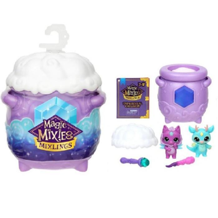 Mainan Anak Magic Mixies Mixlings Tap & Reveal Cauldron
