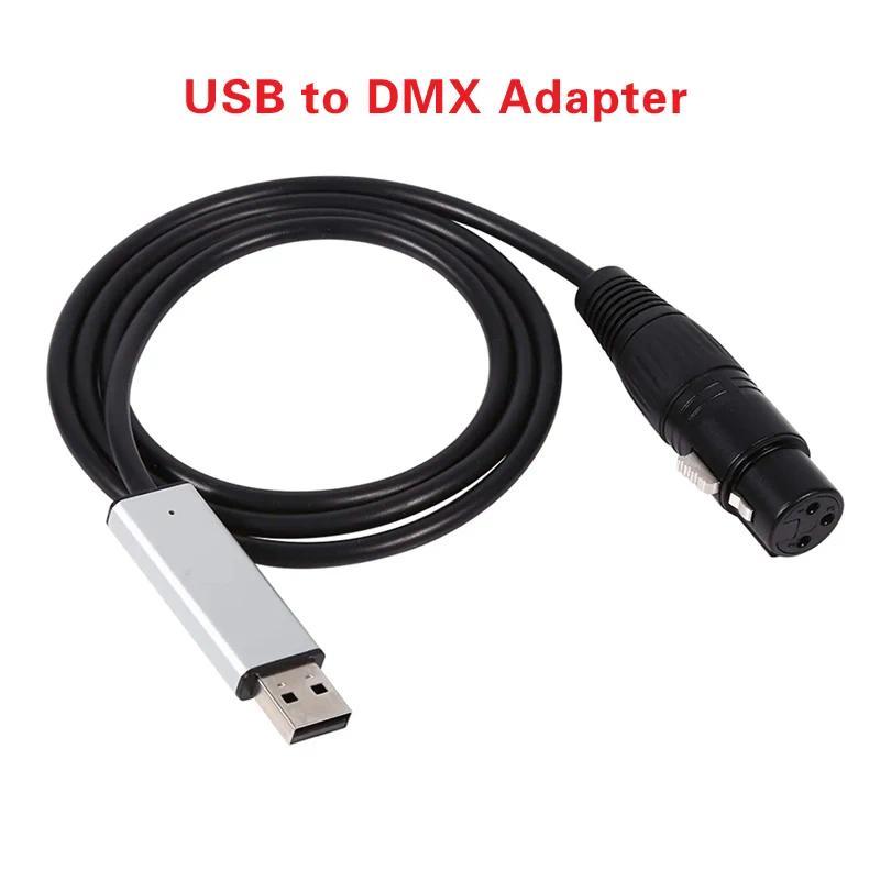 USB to DMX Interface Adapter LED DMX512 Computer PC Stage Lighting Controller mmer Led Dmx512 Interf