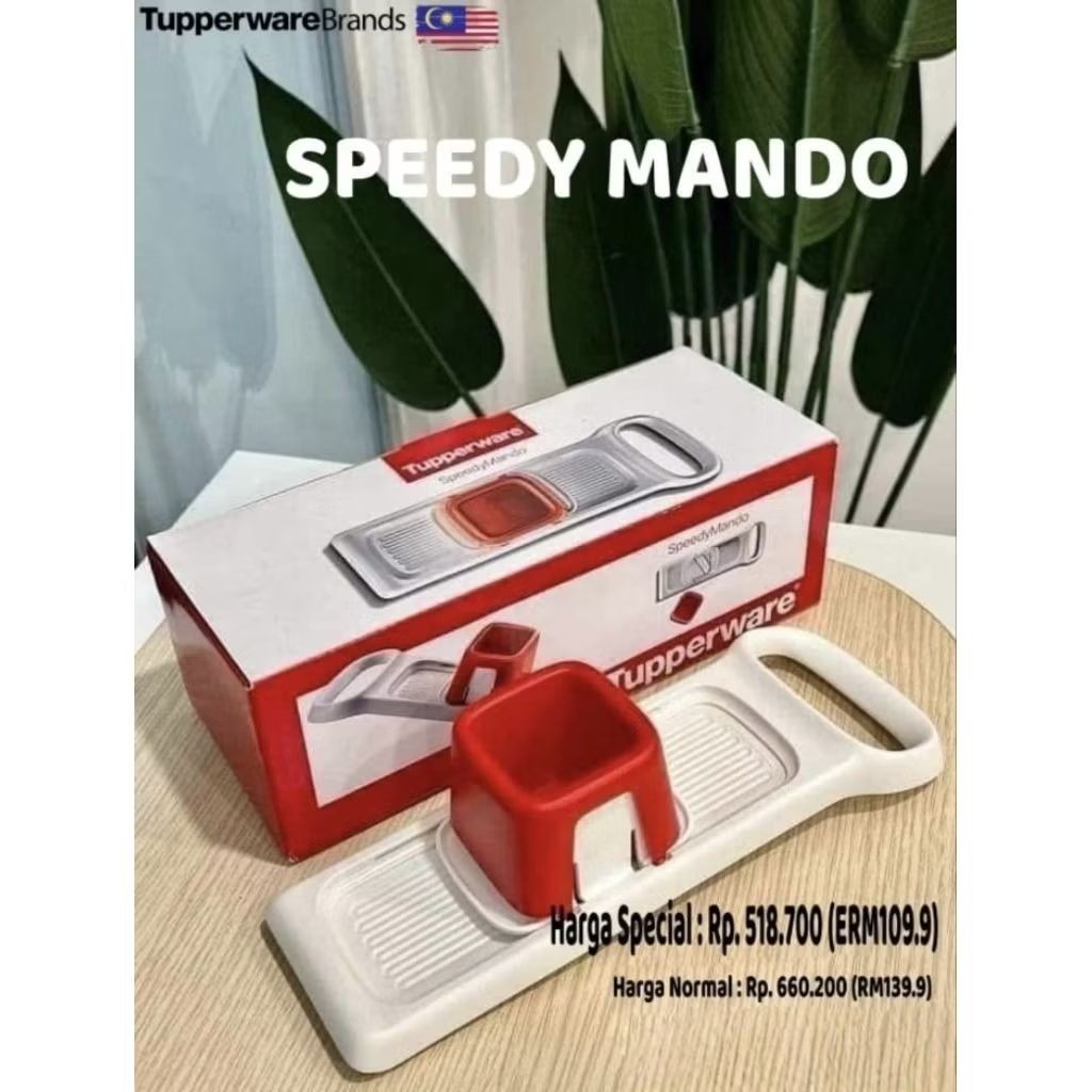 Speedy Mando & Speedy Grater Original Tupperware