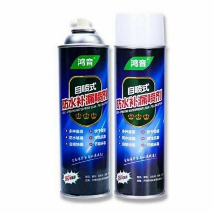 Solusi Atap Bocor  JTTOP" CAT SEMPROT ANTI BOCOR WATERPROOF ANTI KARAT UNDER LEAK SPRAY 700 ML