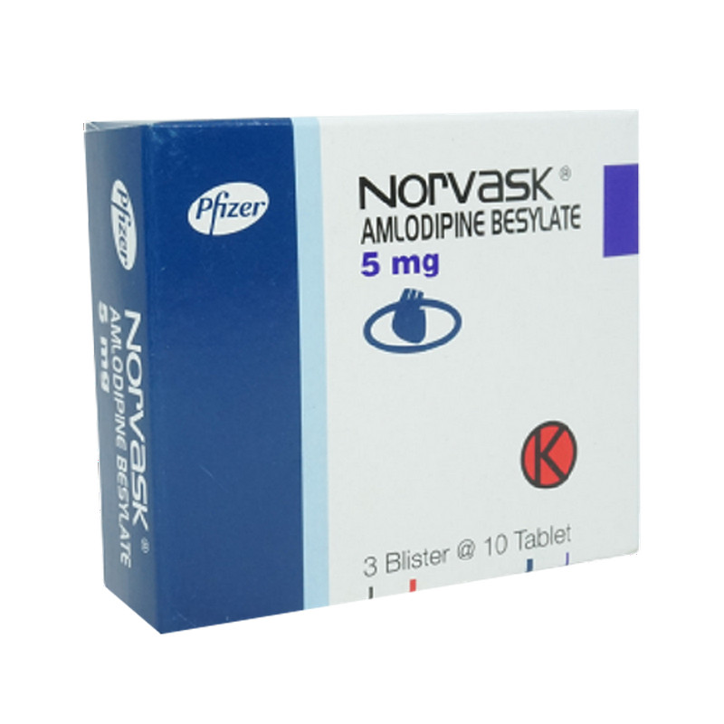 NORVASK 5 MG 1 BLISTER @ 10 TABLET