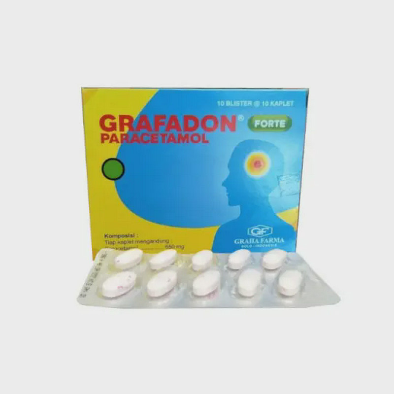 GRAFADON FORTE 650 MG 1 CATCHCOVER @ 1 BLISTER @ 10 KAPLET
