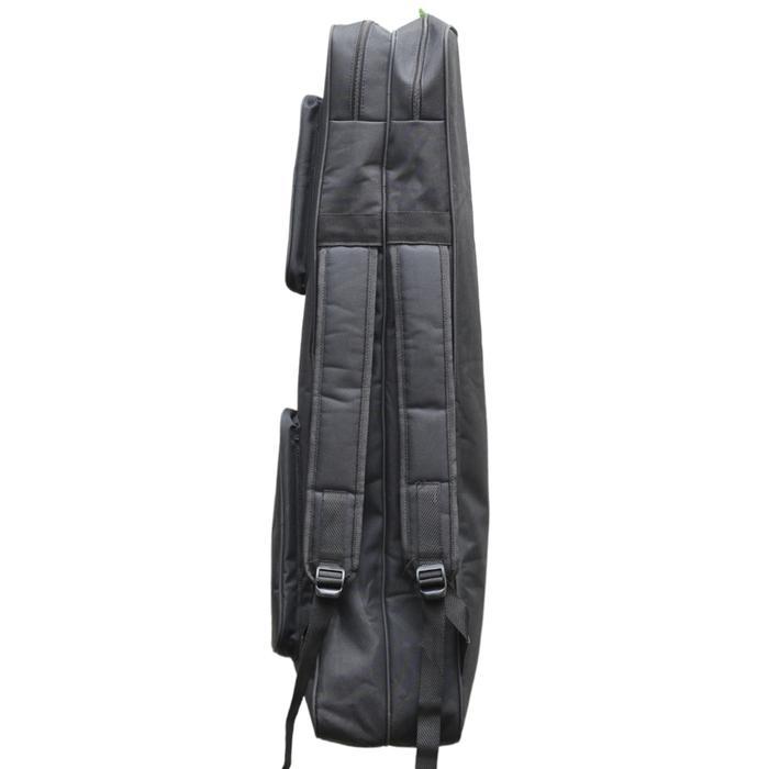 Tas Joran Pancing Bahan Terpal Truck Tebal Model Ransel Gendong Double 2 Ruang Lurebags Tahan Air & 
