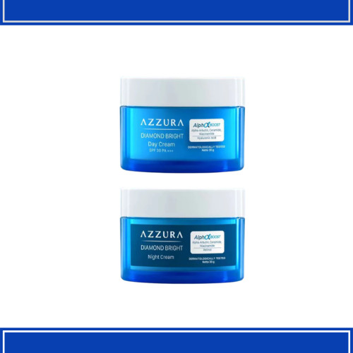AZZURA Diamond Bright Day Cream And Night Cream 30g
