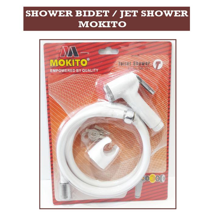 SHOWER BIDET / JET SHOWER TOILET / SEMPROTAN SELANG AIR KLOSET MOKITO