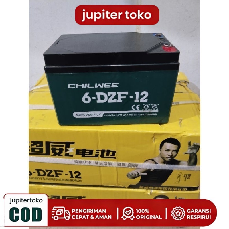 AKI SEPEDA LISTRIK/BATERAI SEPEDA LISTRIK CHILWEE 12V/12Ah 12V/20AH