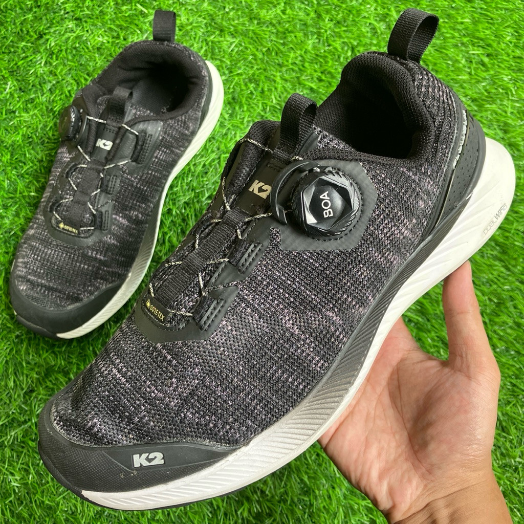 Sepatu Gunung K2 Boa Grey Mesh FUS22G51 Outdoors shoes ukuran 42,5
