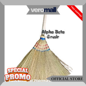 SAPU LANTAI / SAPU ANYAM IJUKI / SAPU TRADISIONAL / SAPU IJUK SEAR PADI MURAH RJ