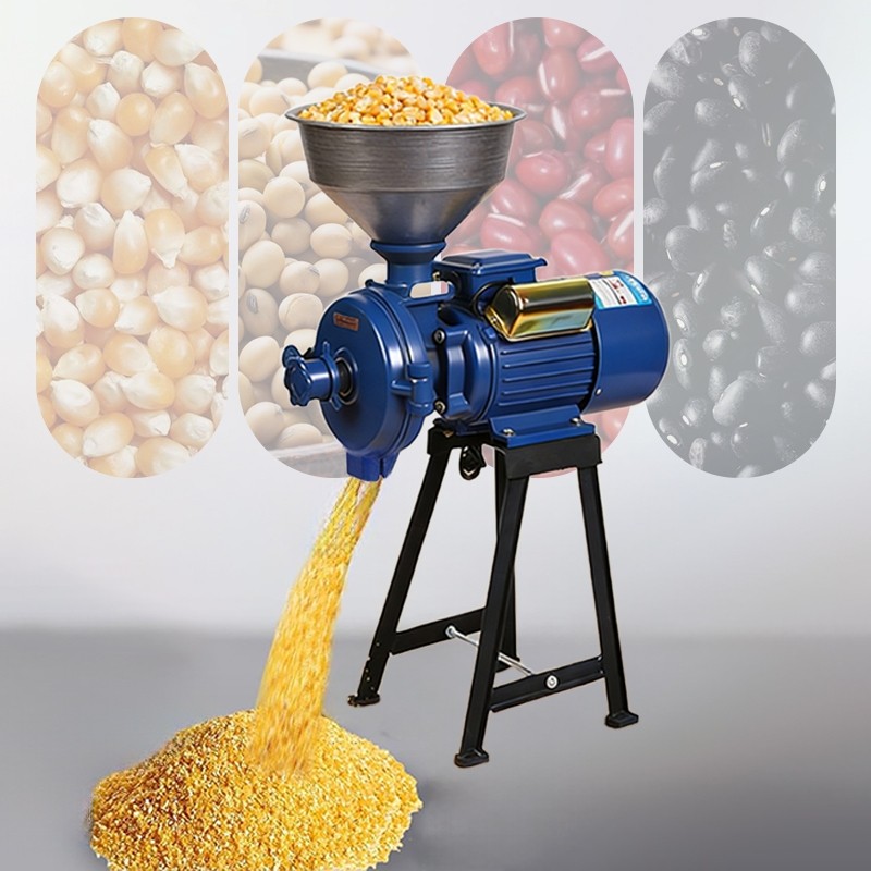 Mesin Giling Bumbu 2500W Serbaguna Penggiling Daging Kacang Tanah Tepung Kering & Basah Daya Tinggi