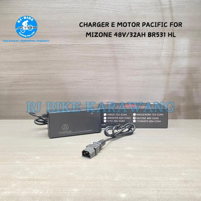 CHARGER MOTOR LISTRIK PACIFIC - Mizone