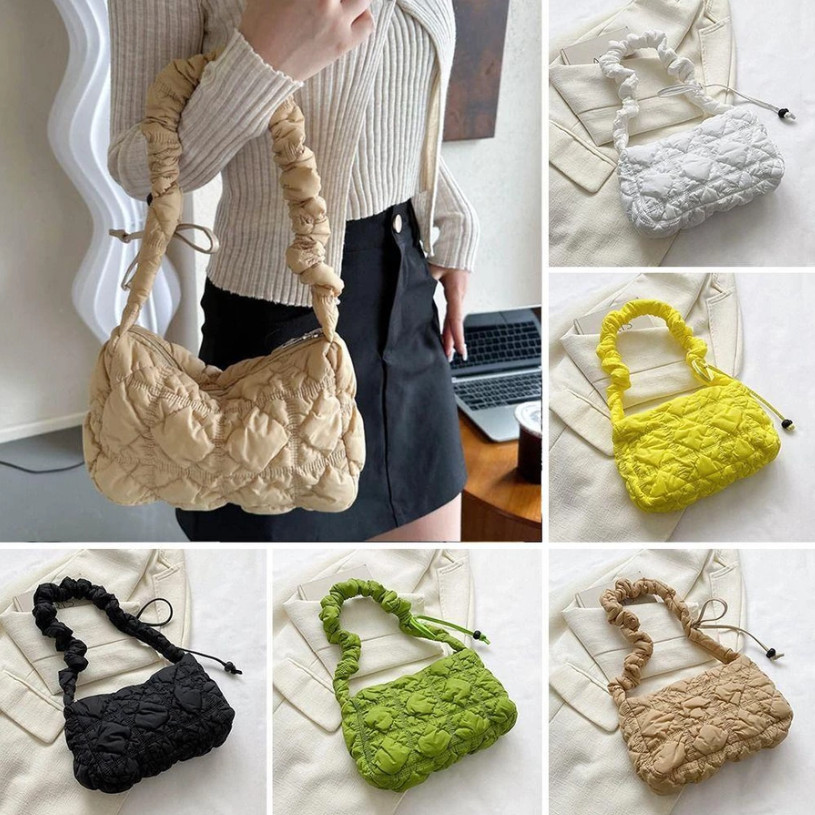 T6153 Tas Selempang Puffy Adjustable / Puffy Bag / Tas Bahu Puffy Wanita / Tas Fashion