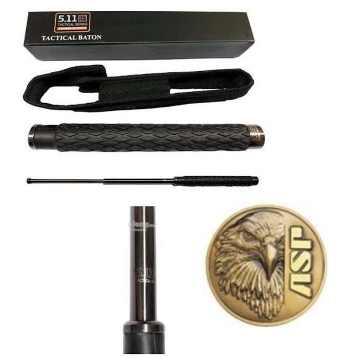Stick Baton 511 Gerigi Hitam,Tactical Baton