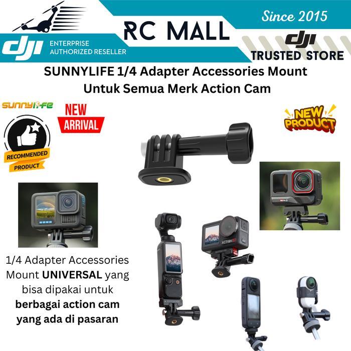 Tripod Mount Adapter Base DJI Osmo Pocket 4 Osmo Action 6 Osmo Action 5 Pro Mounting DJI Action 4 Go