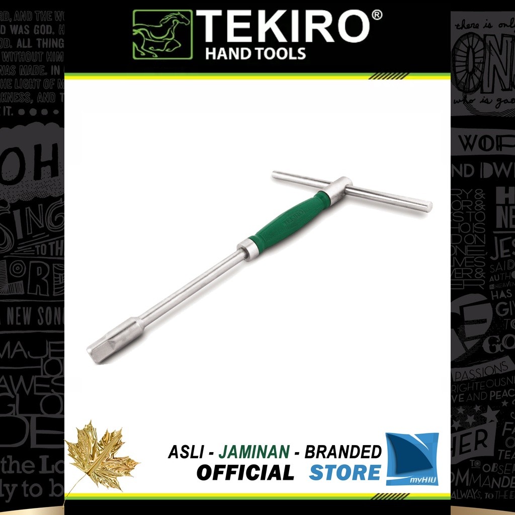 Kunci Sock T Adaptor Mata Sock 1/2" inch / T Type Adaptor Wrench Spanner TEKIRO | K4