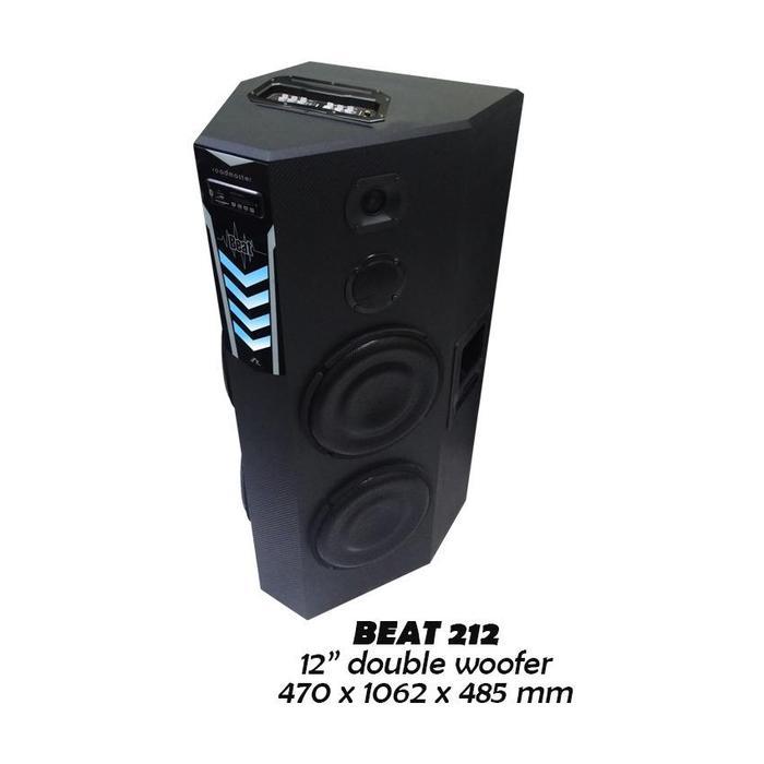 Speaker Aktif Bluetooth Roadmaster PRO BEAT 212 New Display