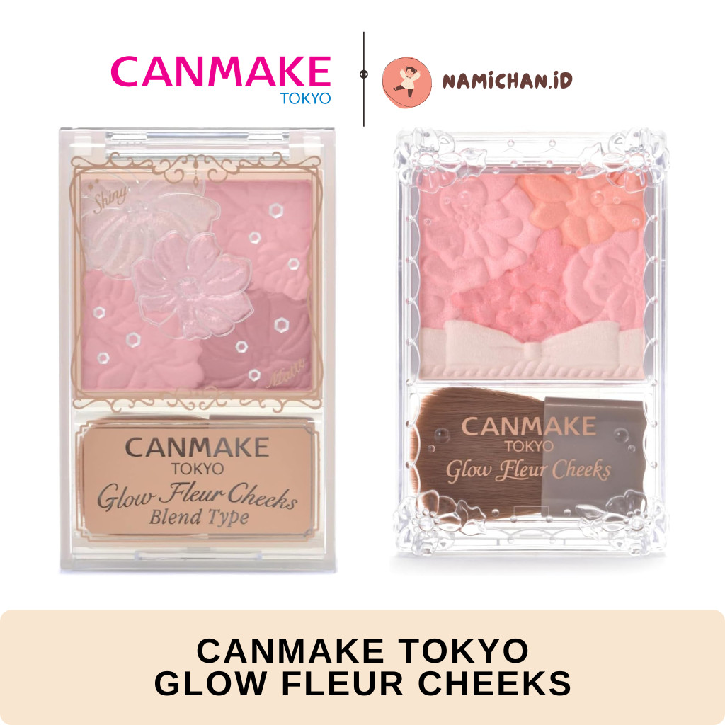 Canmake Glow Fleur Cheeks | Canmake Blush On | Canmake Tokyo Original