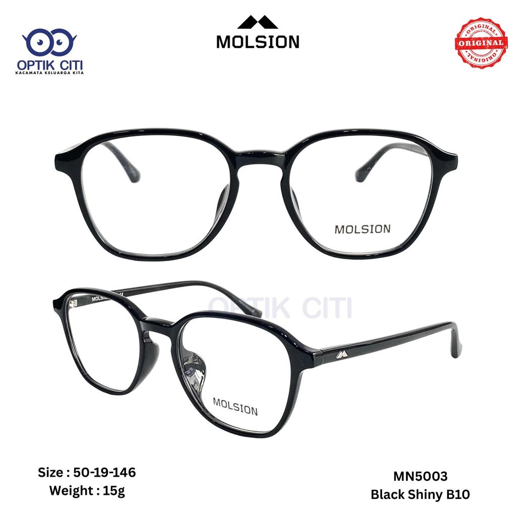Frame Kacamata Kotak Pria Wanita Original  Molsion MN 5003