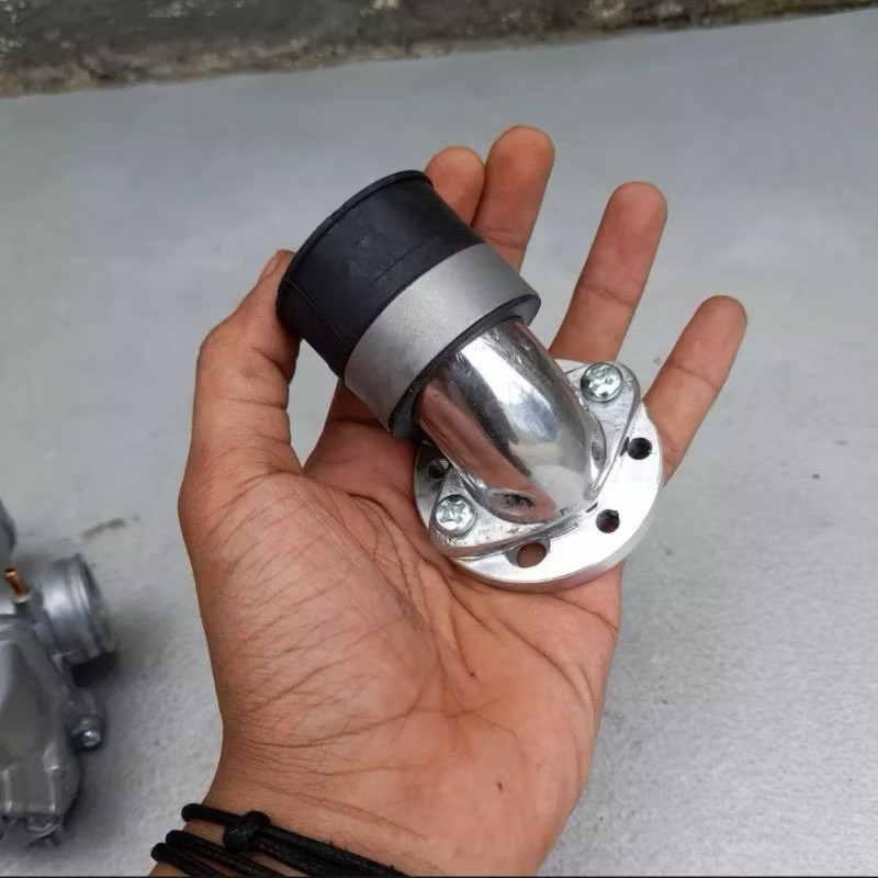 Intek Minipul Miring Manipul Intak Miring Karburator PE 24 PE 26 PE 28 Motor Intak Karbu Manipul Kar