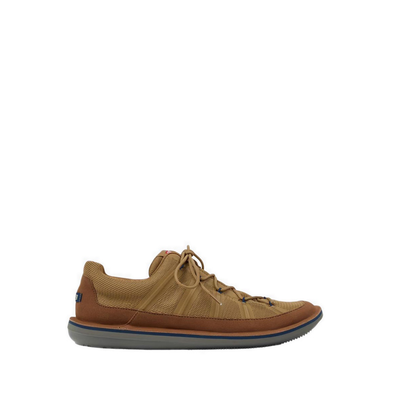 Camper  Beetle Men's Flat Lace-Up Sneakers - Brown