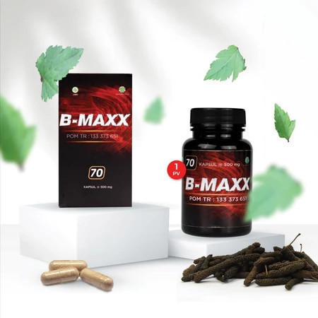 B-MAXX Kapsul Herbal Isi 70 Kapsul