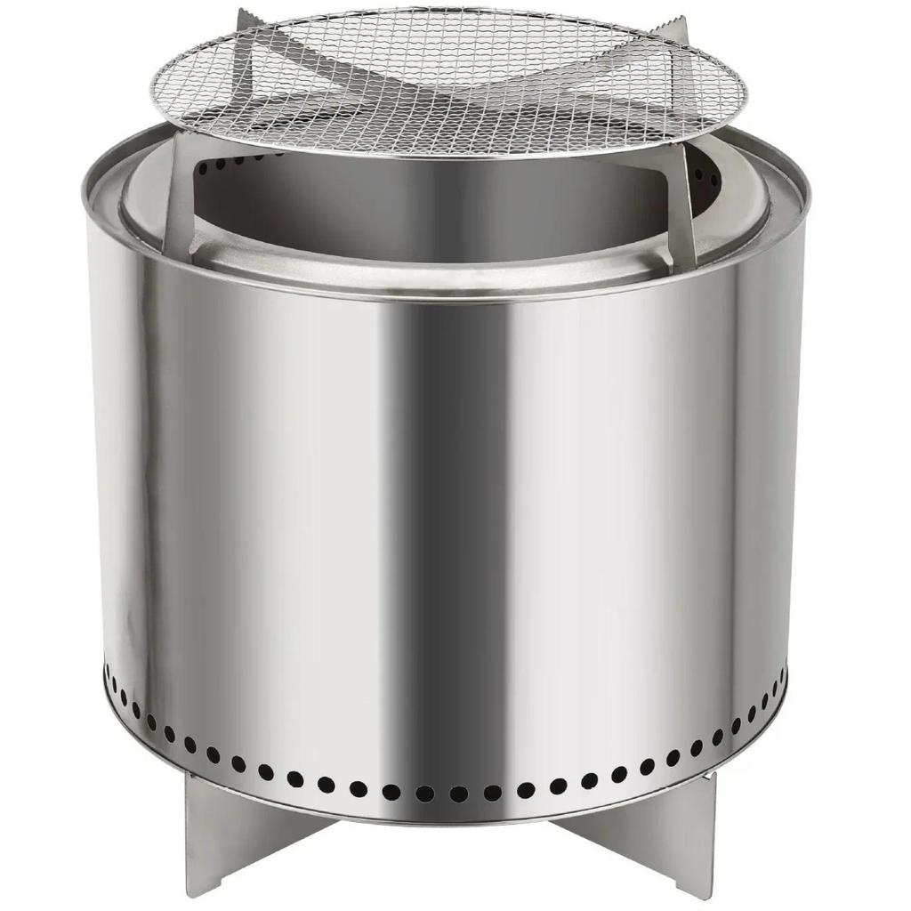 DurableCamping Wood Stove Meum Stainless Steel Stove Garden Heating Stove