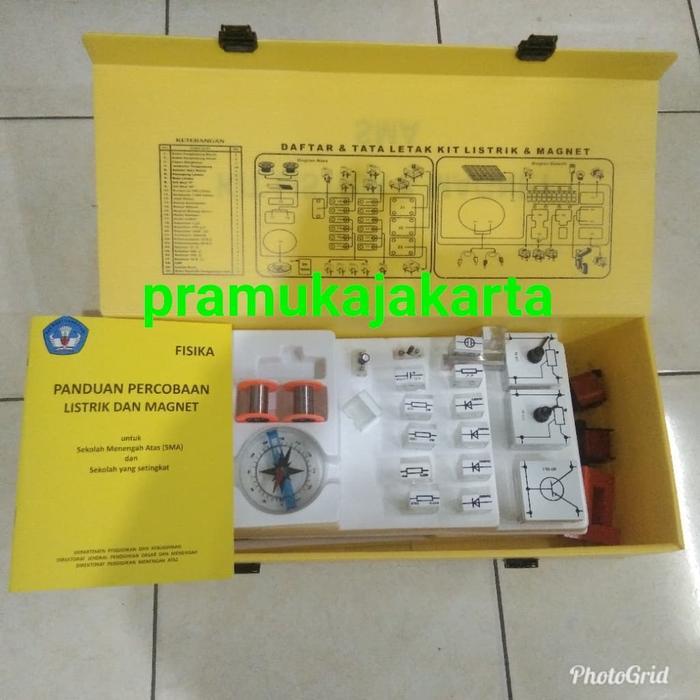KIT LISTRIK DAN MAGNET SMA - ALAT PERAGA SMA LISTRIK DAN MAGNET MURAH