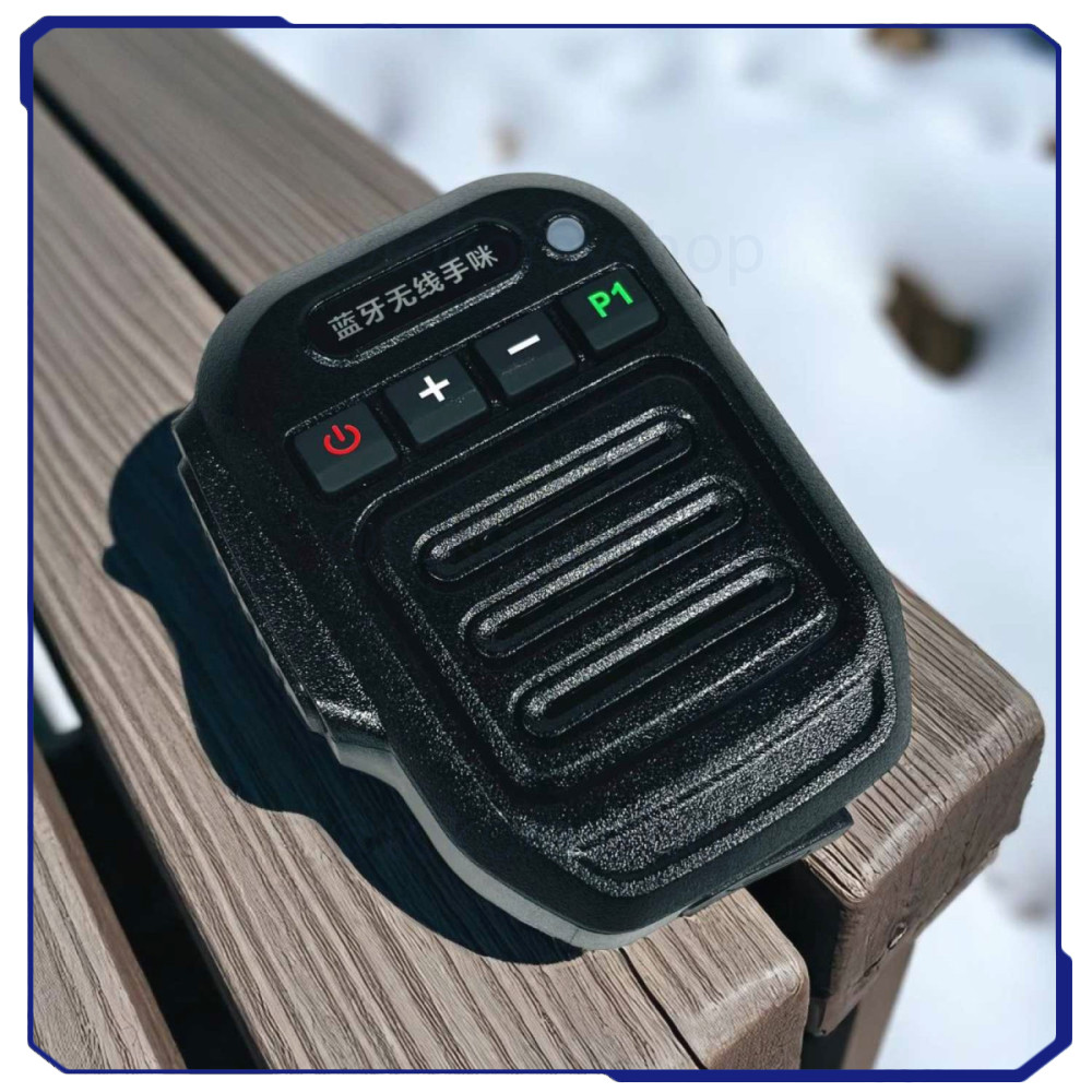 Speaker Microphone Walkie Talkie PTT Wireless Bluetooth - T5