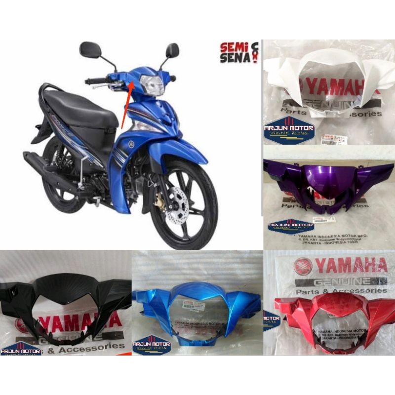 BATOK DEPAN COVER LAMPU DEPAN TOTOK DEPAN VEGA FORCE FI ORIGINAL YAMAHA