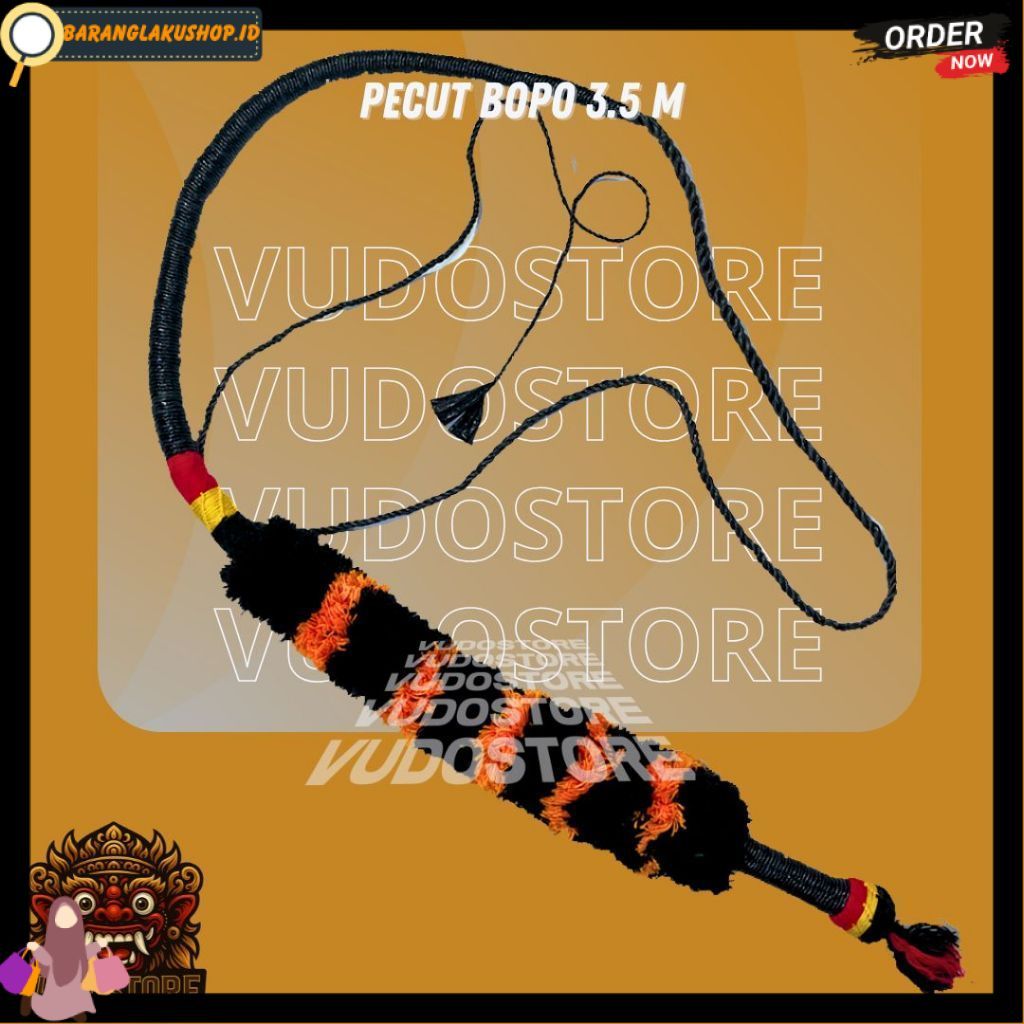 Pecut Bopo All Size Untuk Jaranan Pentas Diskon 50% BRL -BE -GK