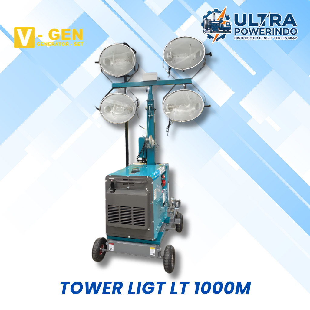 Towerlight Metal Halide 4x1000watt