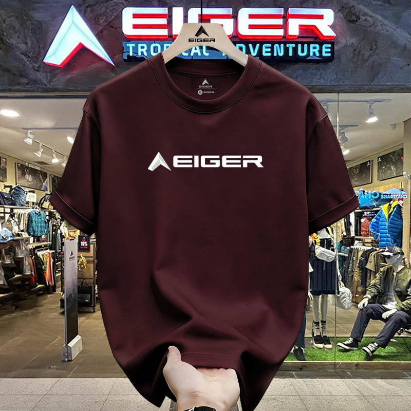 Kaos Pria Eiger Resmi Original Adventure Modern Look Lengan Pendek T-shirt