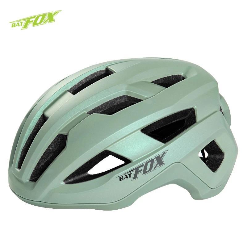 BATFOX-Integrated Mog MTB Road Bike Helmet Mtb Mountain Cycling style Outdoor Sports MTB Road Cyclin