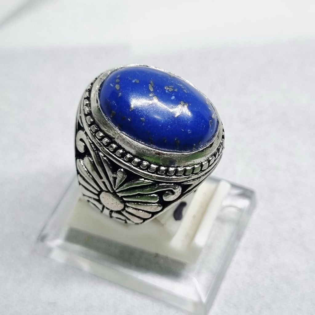 Batu Cincin Lapis Lazuli permata 15