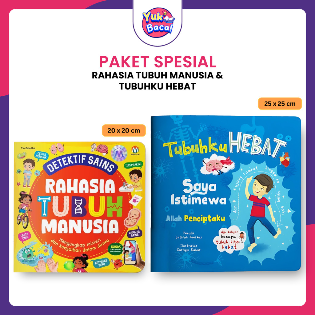 Ziyadbooks Official Detektif Sains Rahasia Tubuh Manusia Anatomi Tubuh Untuk Anak Mengungkap Misteri