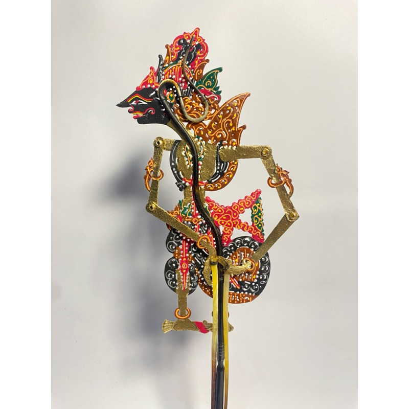 MAKRIFAT DIGITAL Wayang Kulit Alusan Krisna Kresna Super Halus Mini Ukuran 17cm