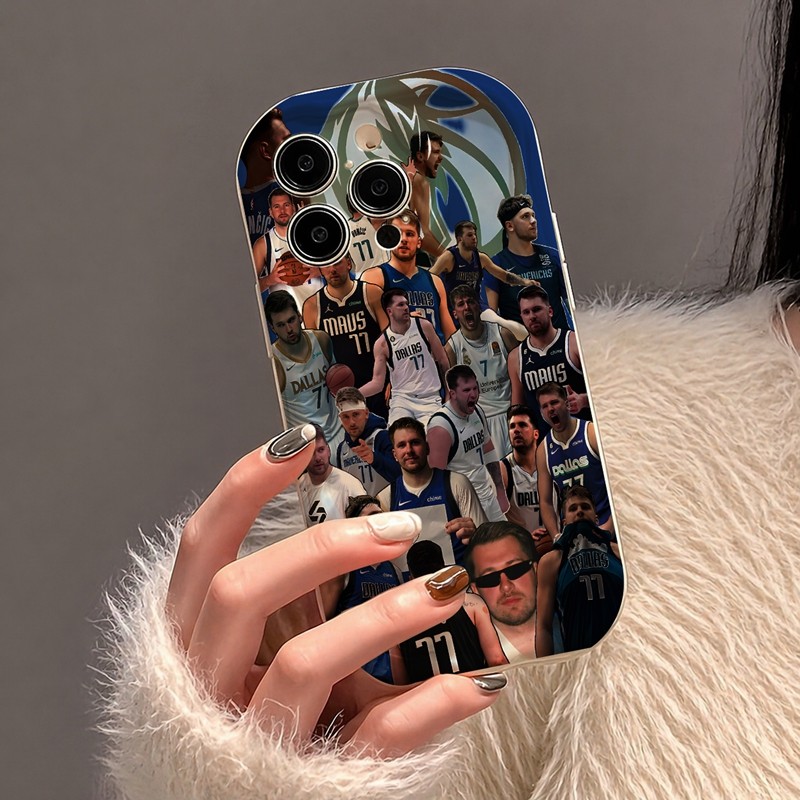 Casing iPhone Redmi Koleksi Gambar Luka Doncic Untuk iPhone 16 15 14 13 12 11 Mini Pro E MAX Untuk R