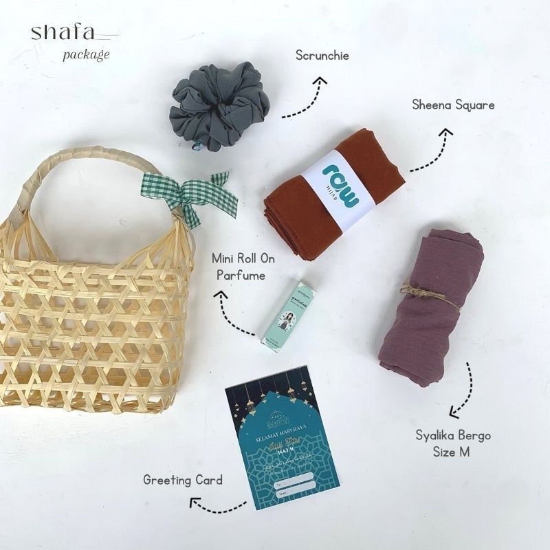 RISAOSHOP Hampers Rayya Collection Lengkap - Berbagai packaging Box, Rotan, Transparan Bag