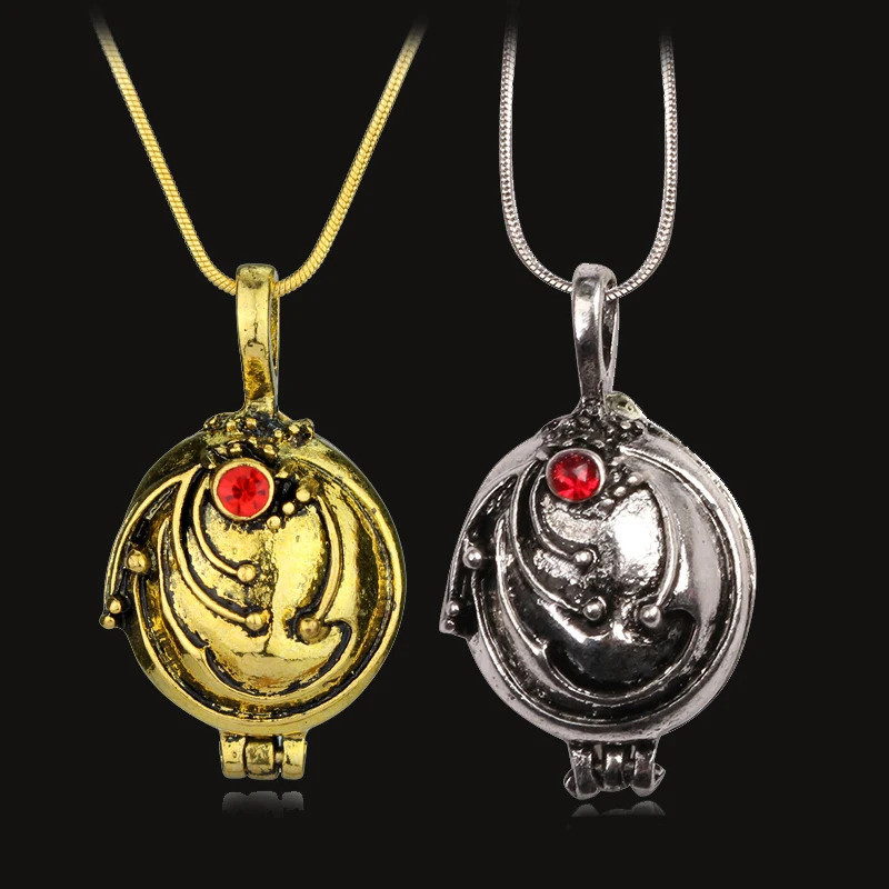 Kalung The Vampire Diaries Elena Gilbert vintage vervain verbena liontin perhiasan untuk pria dan wa