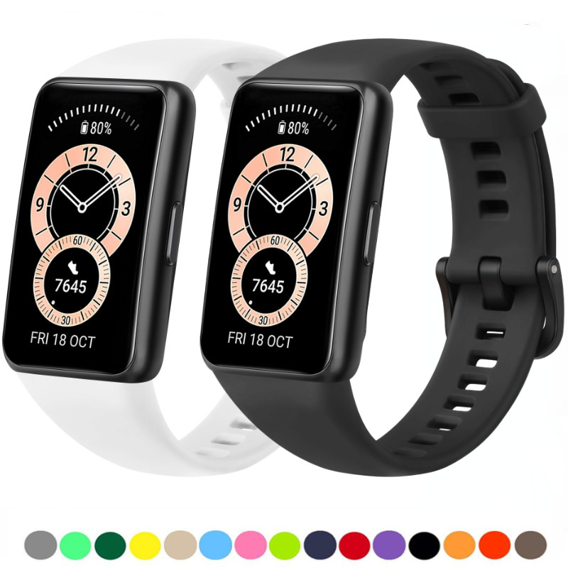 Silicone strap for Huawei Band 6/Honor Band 6 Original replacement smartWatch bracelet wristband bel