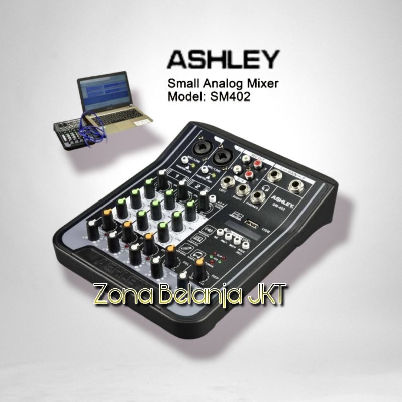 MIXER AUDIO ASHLEY SM402 SM 402
