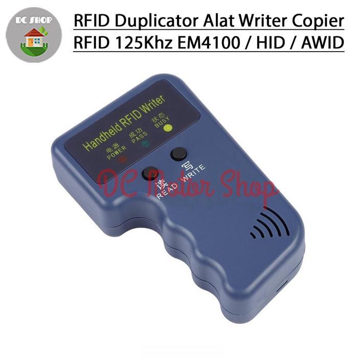 READY RFID Duplicator Alat Writer Copier RFID 125Khz EM4100 / HID / AWID - Alat Writer Copier RFID 1