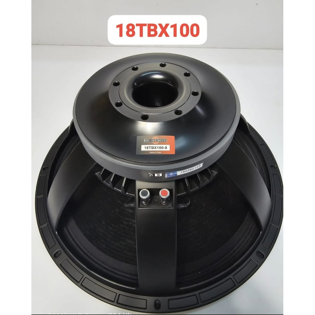 Komponen speaker 18 inch BNC 18TBX100 Component speaker B&C 18TBX100 ( SUBWOOFER)