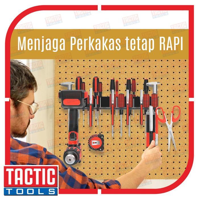 Ready Rak Gantung Perkakas Obeng Kunci Pas Mesin Bor Tools Organizer Wall Mount Rack
