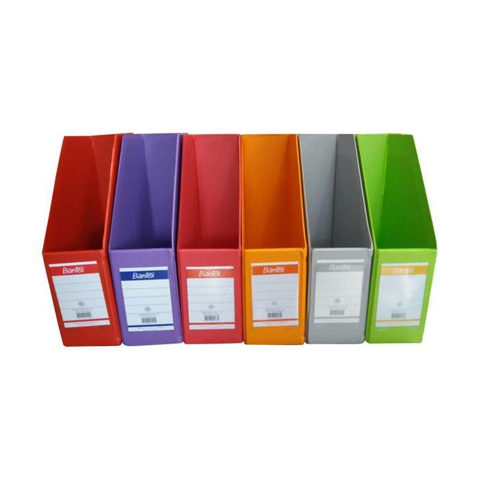BANTEX 4011 BOX FILE JUMBO FOLIO 10 CM KOTAK SIMPAN FILE KERTAS - Kuning terlaris