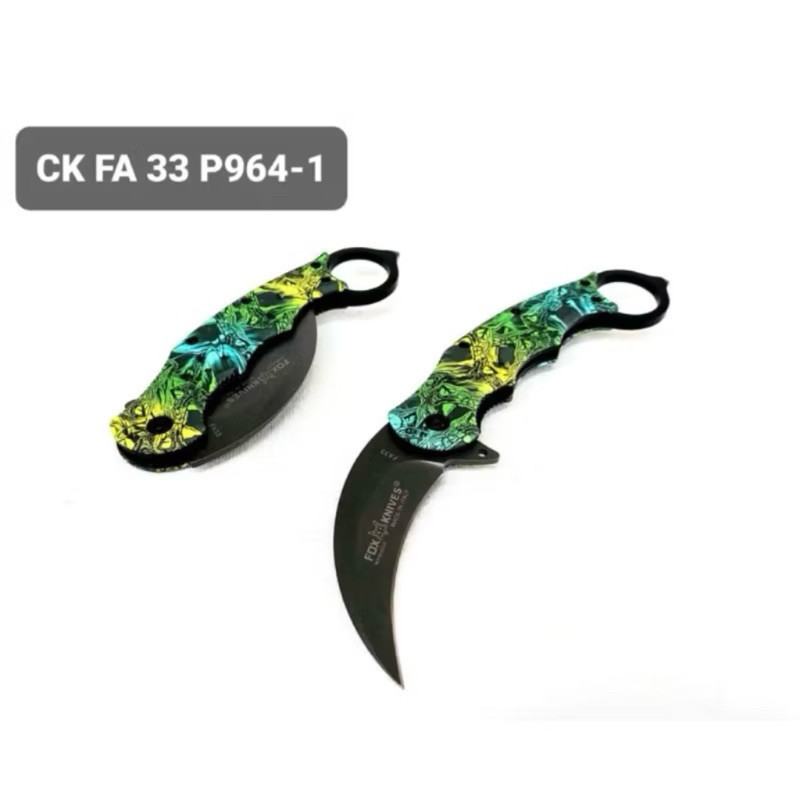 Pisau Karambit Lipat CK P964 Pisau Beladiri Tactical Karambit Survival