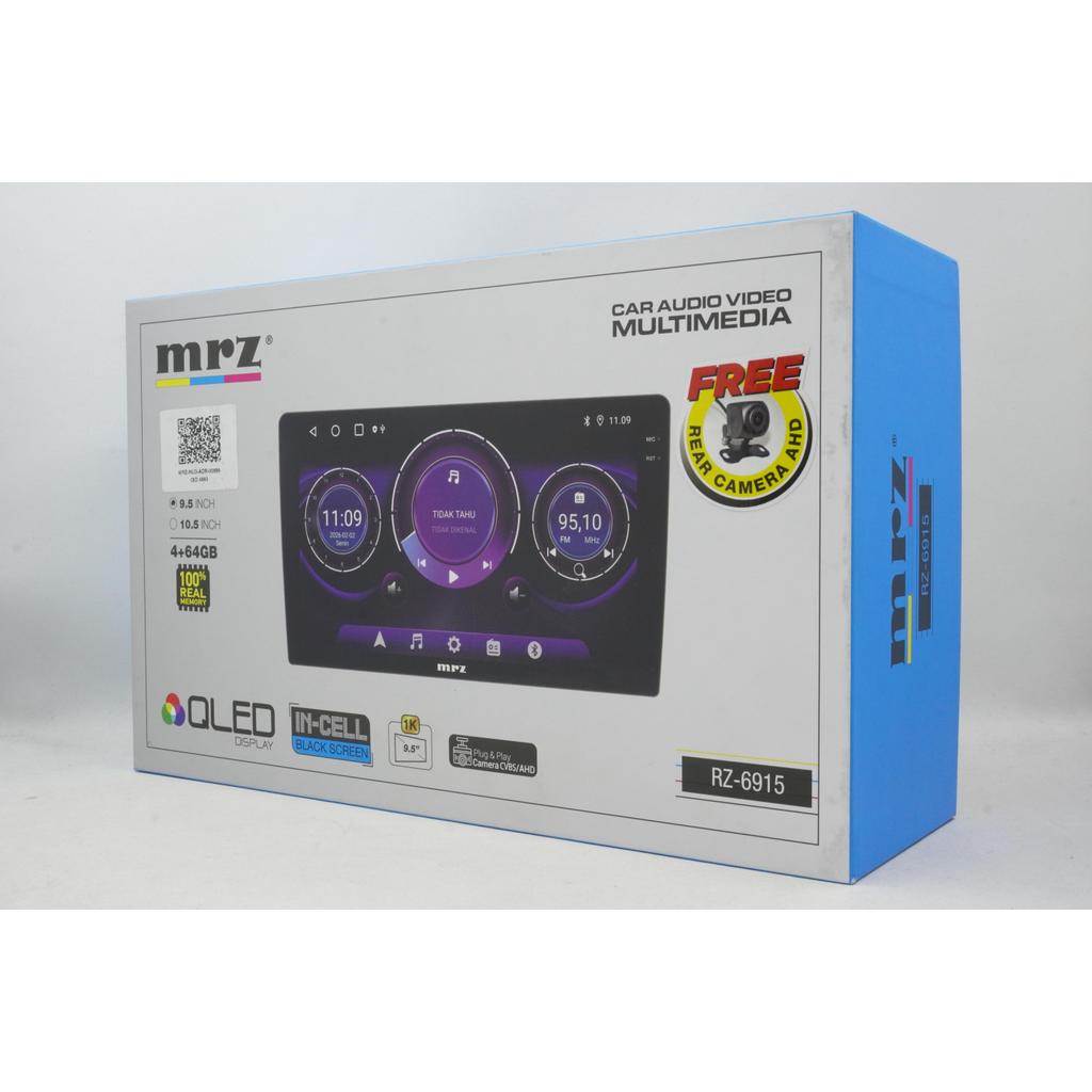 MRZ RZ-6915 Android QLED 9.5 Inch 2/32 2/64 4/64 Free Camera AHD Android Auto